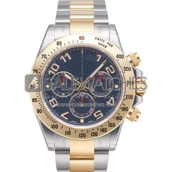 SWISS DAYTONA STYLE 2-TONE BLUE ARABIC 40MM