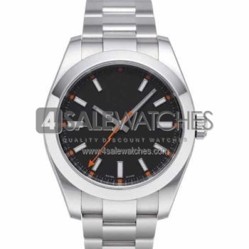 SWISS MILGAUSS STYLE STEEL BLACK 40MM