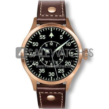 Rose Gold Dark Brown Leather GMT