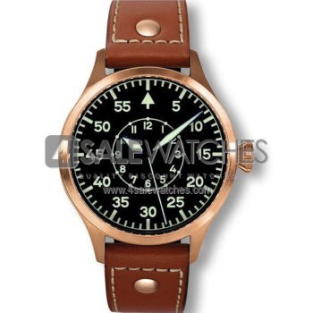 Rose Gold Brown Leather GMT