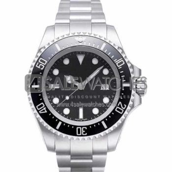 SWISS DEEPSEA STYLE STEEL BLACK CERAMIC 44MM